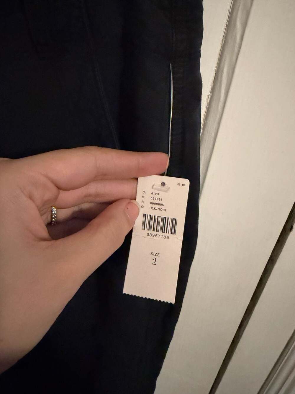 Pilcro Anthropologie Lyocell Linen Wide-Leg Cargo Pants Size 2 - Picture 5 of 11